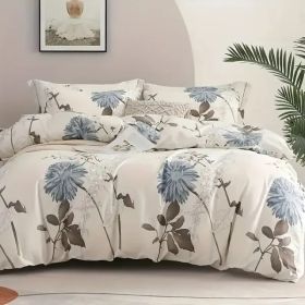Haoyijia Big Flower Duvet Cover Queen (Option: Twin)